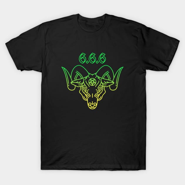 666 Metalhead T-Shirt by artcuan